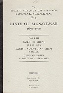 Lists of Men of War 1650-1700 No.5 part III