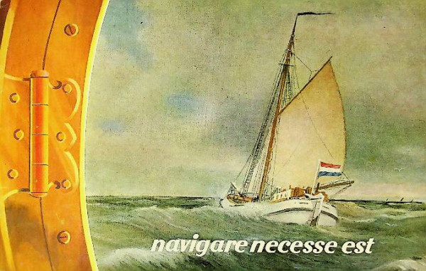 Brochure Wagenborg Navigare Necesse est 1955