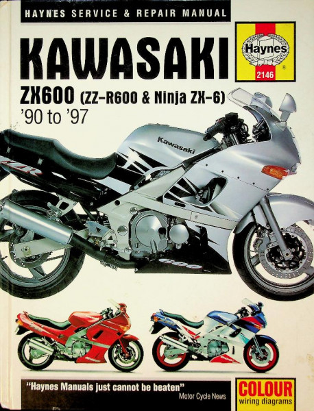 Kawasaki ZX600 (ZZ-R600 & Ninja ZX-6) 1990-1997