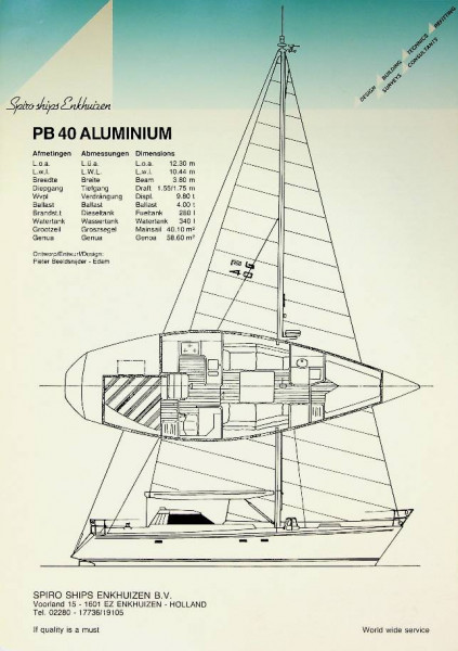 Original Brochure Spiro Ships Enkhuizen