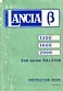 Lancia Beta Instruction Book