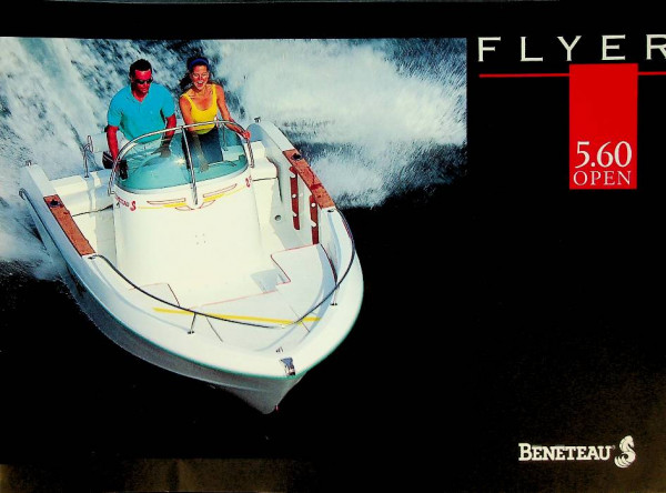 Original Brochure Beneteau Flyer 5.6 Open