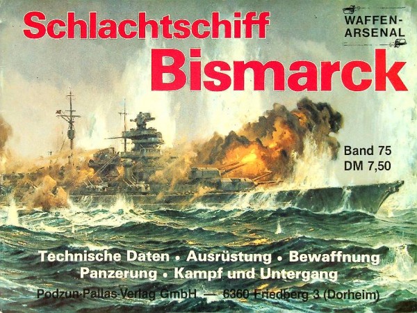 Schlachtschiff Bismarck, waffenarsenal band 75