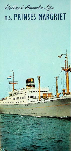 Brochure Holland-Amerika Lijn m.s. Prinses Margriet