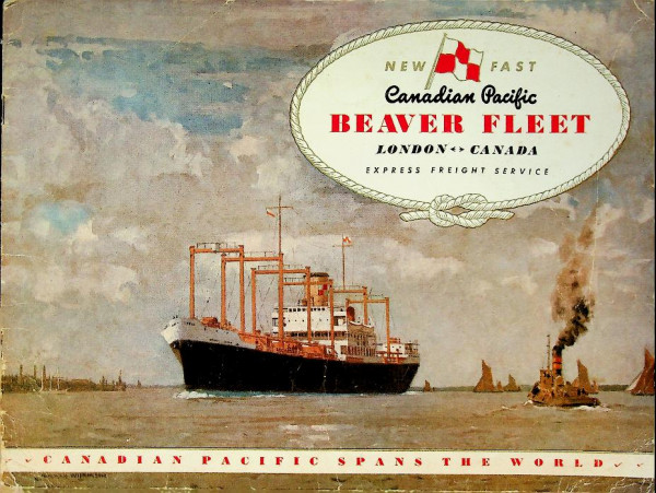 Brochure Canadian Pacific, new fast Beaver Fleet