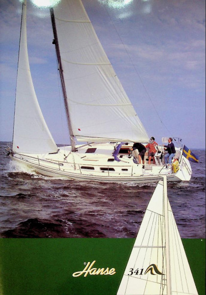 Original brochure Sail Yacht Hanse 341