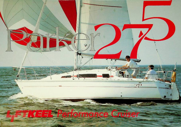 Original brochure Parker 275 Sail Yacht