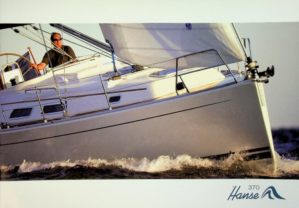 Original brochure Hanse 370 Sailing Yacht