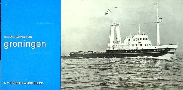 Small brochure Wijsmuller Ocean Going Tug Groningen