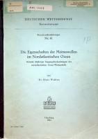 Walden, Hans - Die Eigentschaften der Meereswellen im Nordatlantischen Ozean