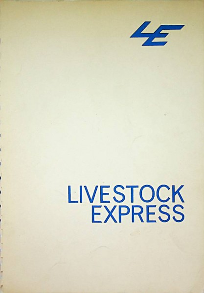 Brochure Vroon Live Stock Express 1978