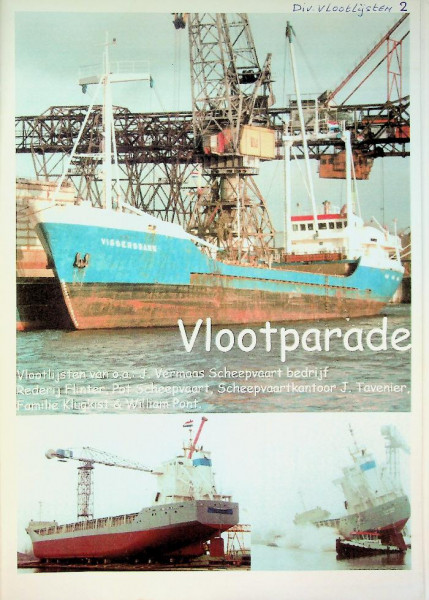 Vlootparade, vlootlijsten diverse rederijen