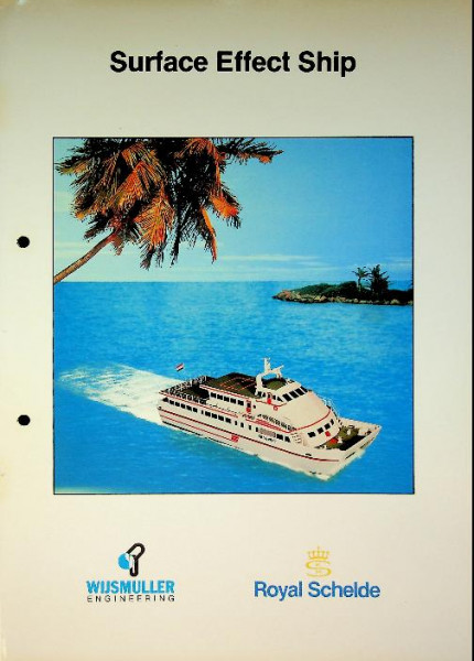 Brochure Surface Effect Ship Wijsmuller / Royal Schelde