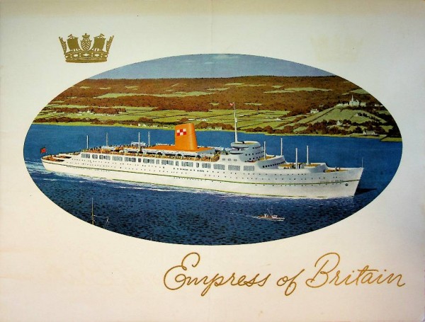 Brochure Empress of Britain II, Canadian Pacific | Webshop Nautiek.nl