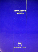 Baglietto yachts - Original Brochure Baglietto 16.50m2