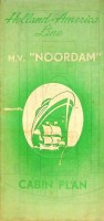 Holland-America Line - MV Noordam Cabin Plan