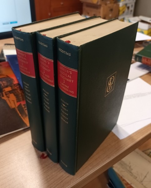 Elsevier's Nautical Dictionary (3 volumes complete)
