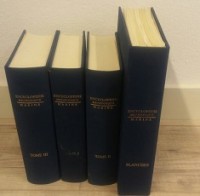 Various Authors - Encyclopedie Methodique Marine. In 4 volumes containing 3 textvolumes and 1 plate volume including a annexe