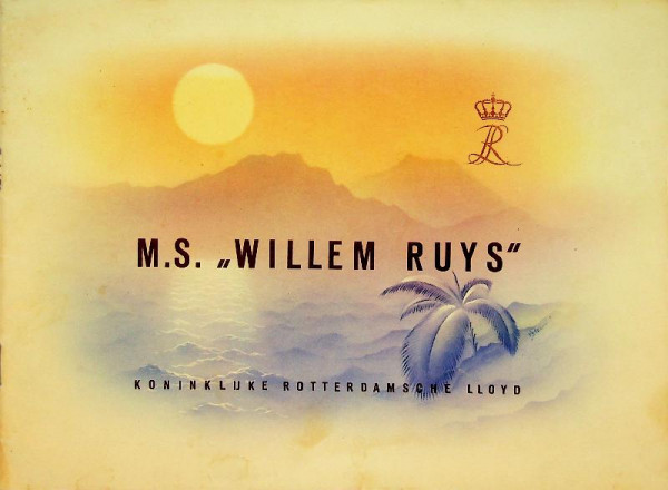 Brochure m.s. Willem Ruys