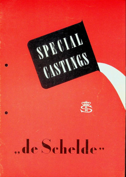 Brochure De Schelde Scheepswerf, gietstukken