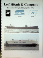 Sins, J - Leif Hoegh & Company. Founded in 1927 by Leif Hoegh (1896-1974)