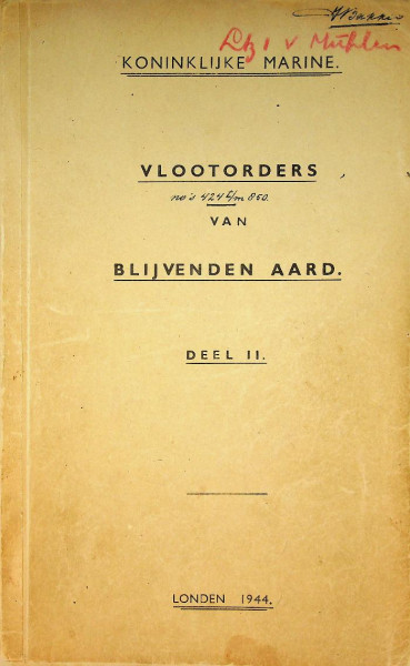 Vlootorders van blijvenden aard