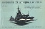 Smits, J.W. - Moderne zeestrijdkrachten. Scheepstypen, wapens en overzicht der oorlogsschepen van de Nederlandse, Amerikaanse, Engelse en Russische vloot.