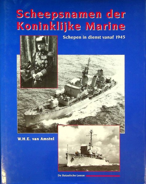 Scheepsnamen der Koninklijke Marine | Webshop Nautiek.nl