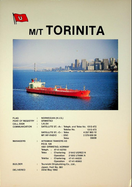 Brochure Ugland m/t Torinita