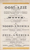 Norddeutscher Llloyd - Brochure Norddeutscher Lloyd Dubbelschroefstoomschip ss Weser