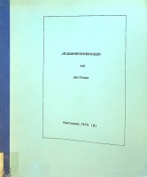 Visser, Jan - Jeugdherinneringen van Jan Visser