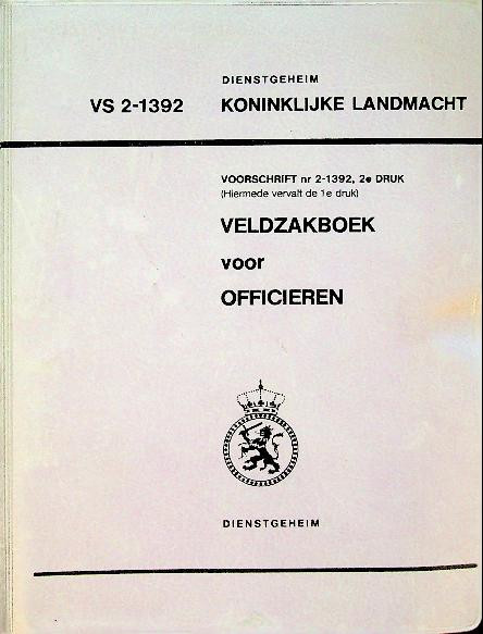Veldzakboek voor officieren, 1971