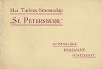 Brochure Het Turbine-Stoomschip St. Petersburg
