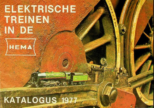 Elektrische treinen in de Hema Katalogus 1977