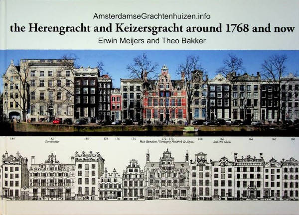 The Herengracht and Keizersgracht around 1768 and now | Webshop Nautiek.nl