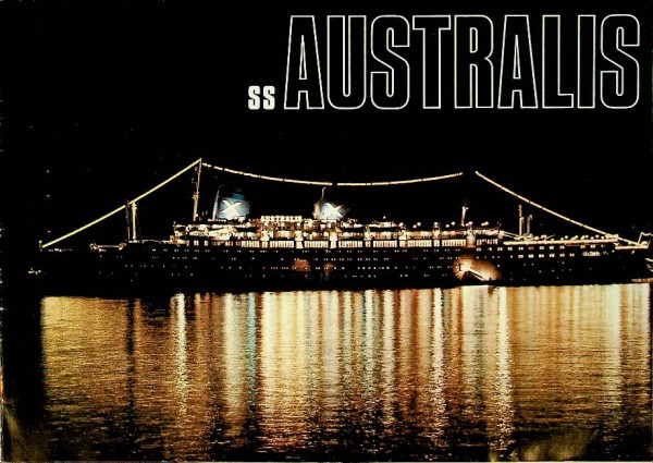 Brochure ss Australis, Chandris Lines | Webshop Nautiek.nl