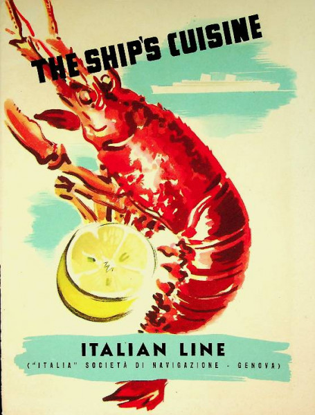 The Ships Cuisine Italian Line