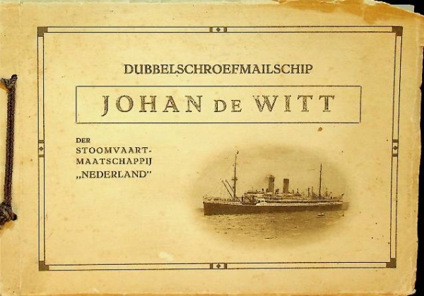 Dubbelschroefmailschip Johan de Witt | Webshop Nautiek.nl