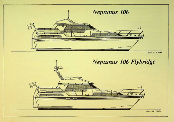 Brochure specifications Neptunus motoryacht 106