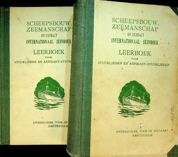 Scheepsbouw, Zeemanschap leerboek, 2 delen