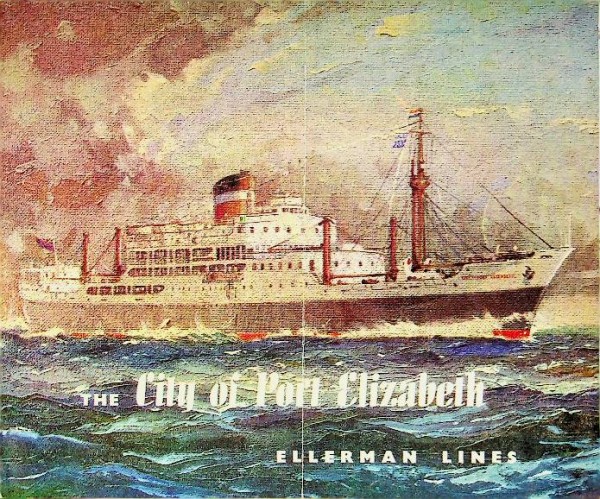 Brochure Ellerman Lines, The City of Port Elizabeth | Webshop Nautiek.nl