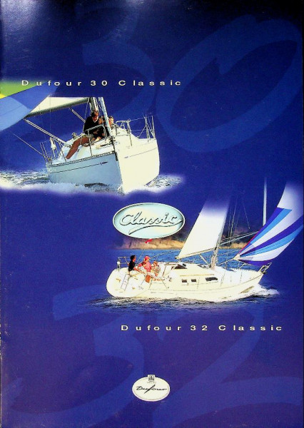 Original brochure Dufour 30 Classic Sailing Yacht