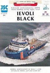 Ship Modelling cardboard Ievoli Black
