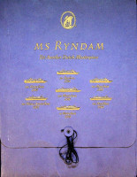 HAL - Map Holland-America Line Ms Ryndam