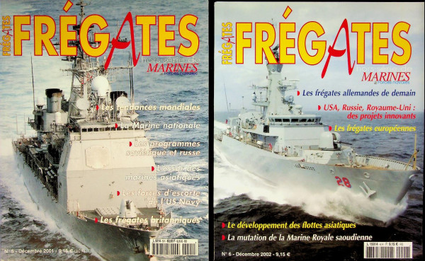 Fregates (diverse numbers)