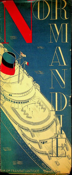Brochure Normandie French Line