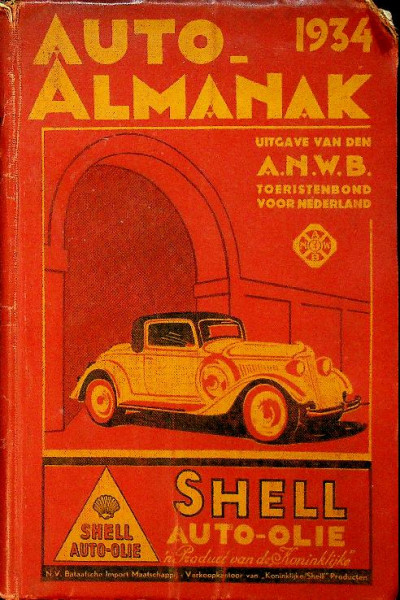 ANWB Auto Almanak 1934