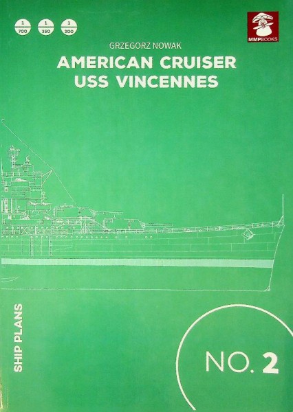 American Cruiser USS Vincennes (Ship plans) | Webshop Nautiek.nl