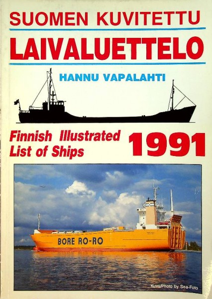 Finnish Illustrated List of Ships (diverse years)