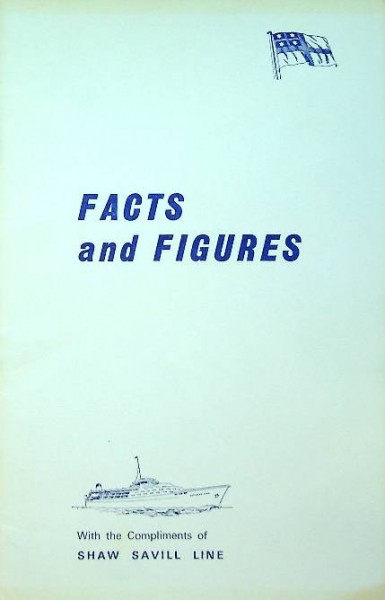 Brochure Facts and Figures Shaw Savill Line | Webshop Nautiek.nl